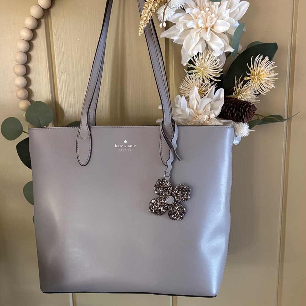 Kate Spade Elegant Gray Tote